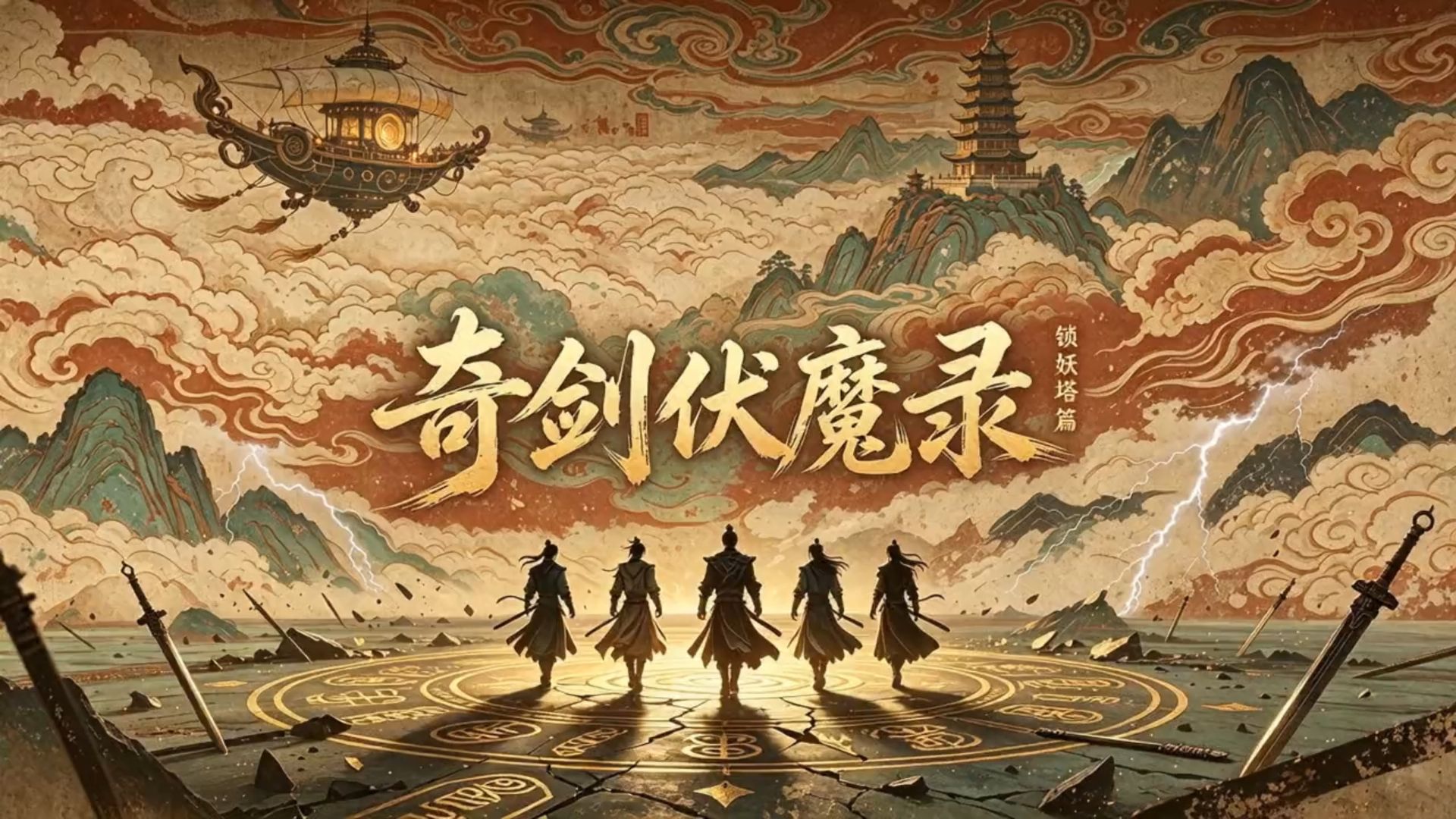 奇剑伏魔录 蜀山锁妖篇封面