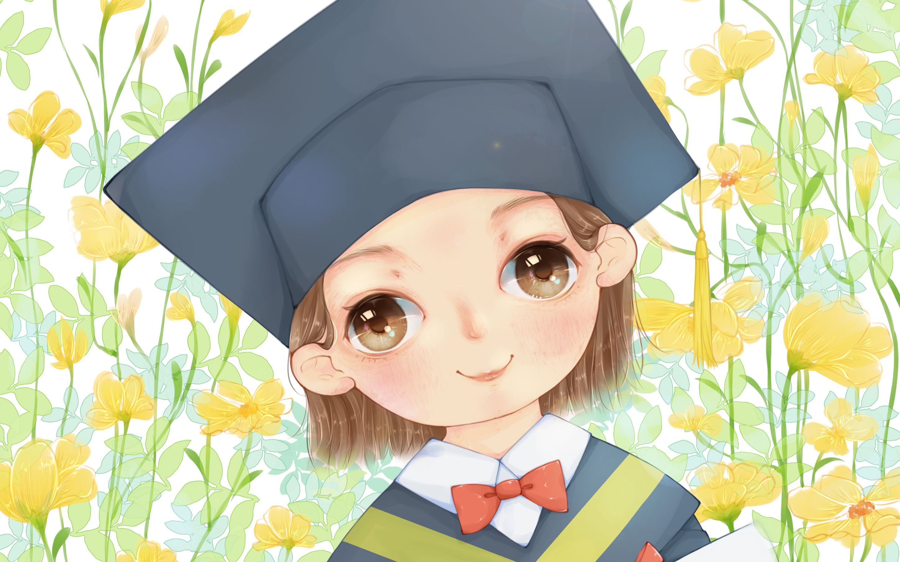 活动  【板绘】一首歌的时间给学士服小女孩上个颜色