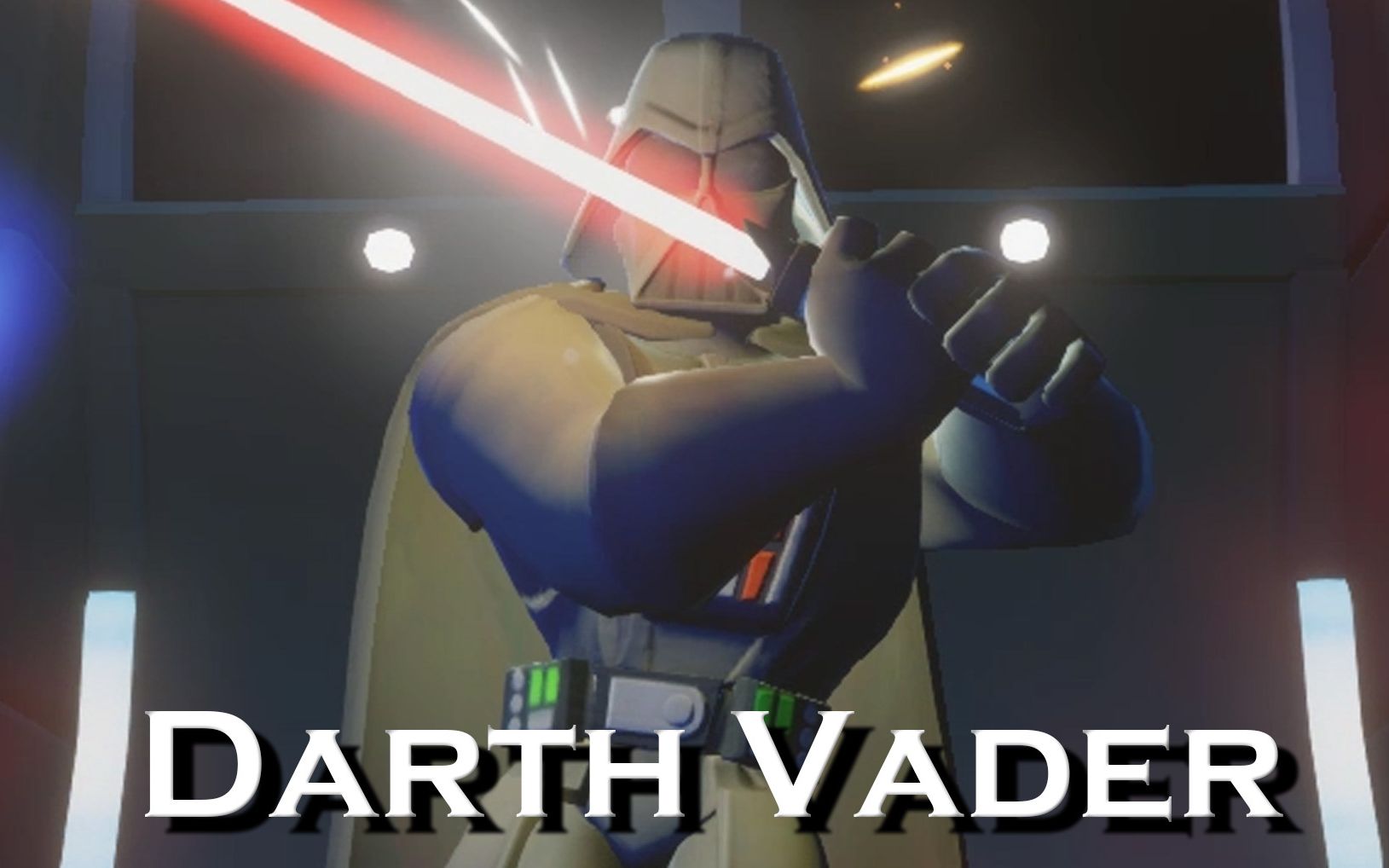 极致还原丨侠盗一号走廊战神桥段丨达斯维达迪士尼无限30