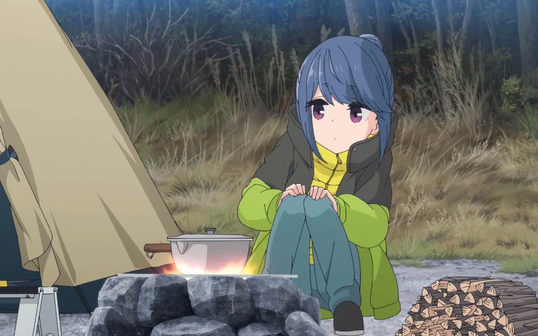 《摇曳露营》第二季来啦-旅行常伴 咖喱面(补档)