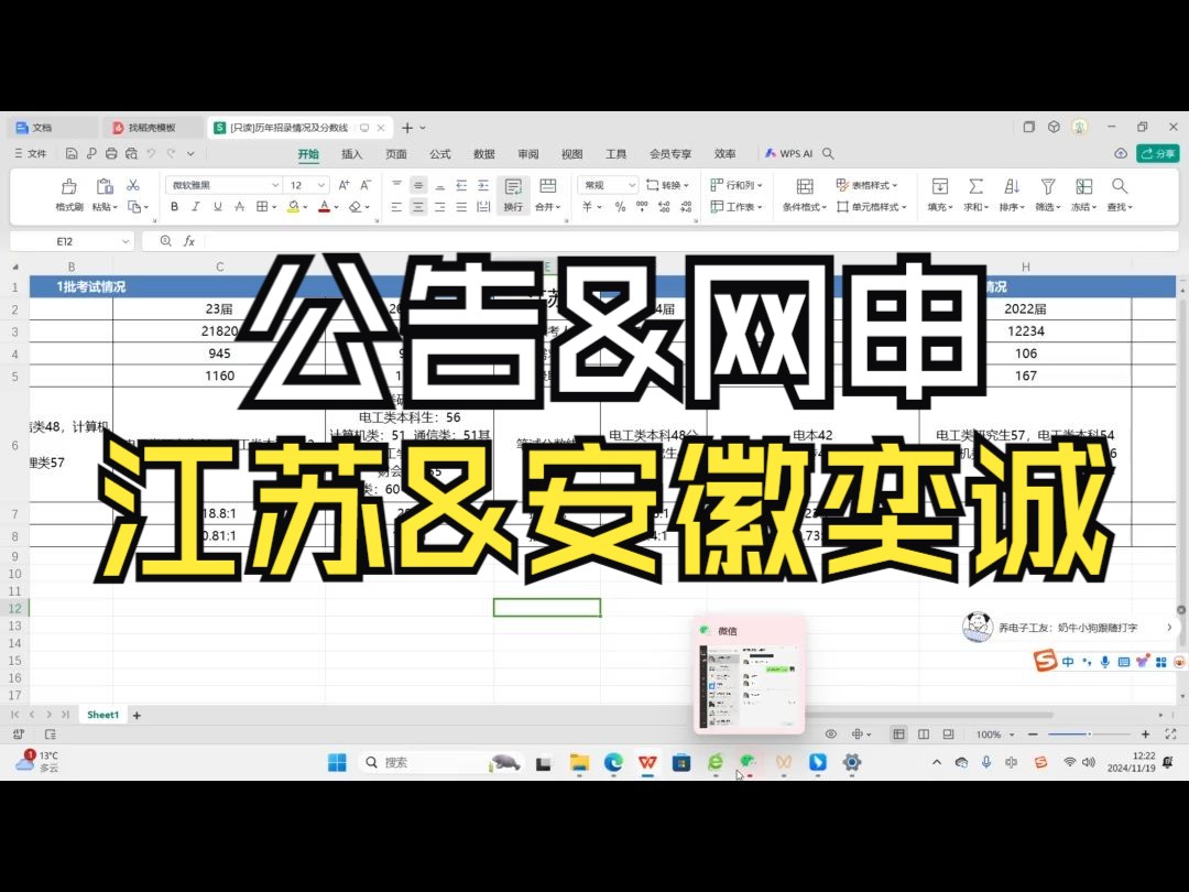 【奕诚教育】25届一批江苏和安徽国家电网招聘公告解读 网申填报指导哔哩哔哩bilibili