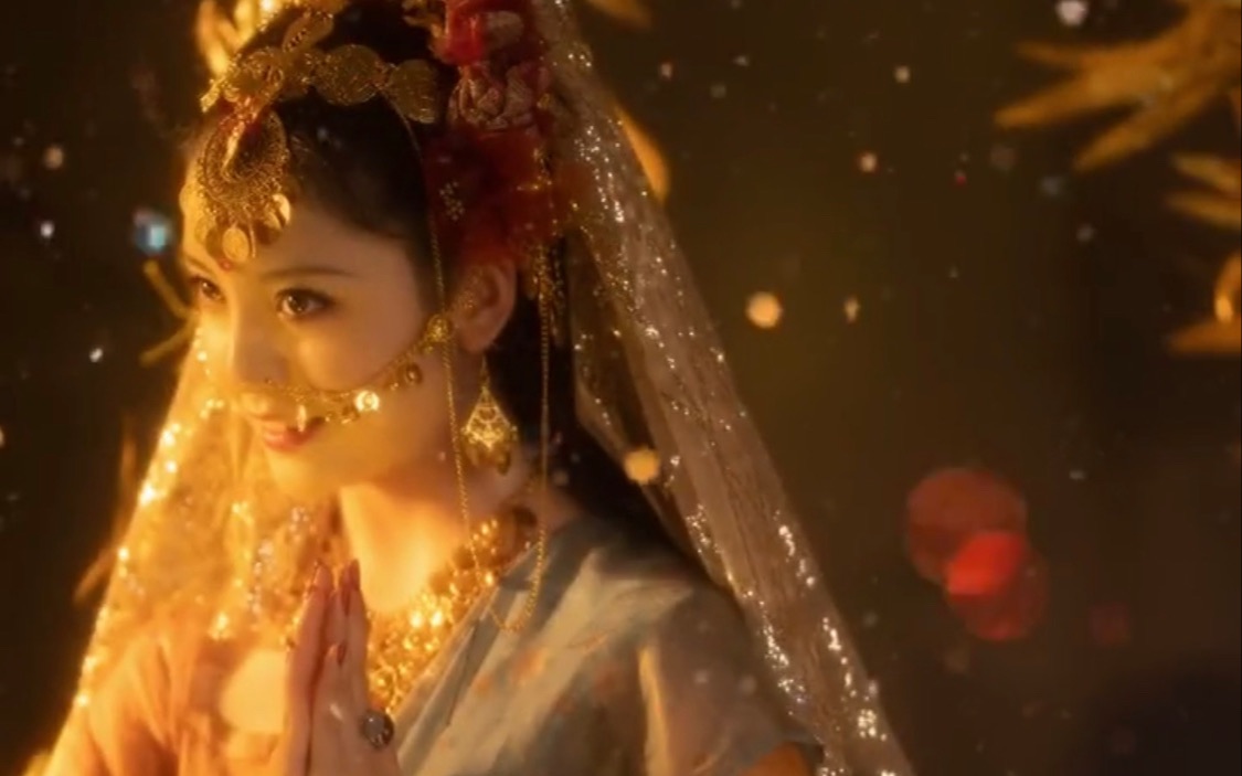 【温凉紫薯】沙里瓦沙里瓦~《西游记》玉兔精-天竺少女 仿妆_哔哩哔哩_bilibili