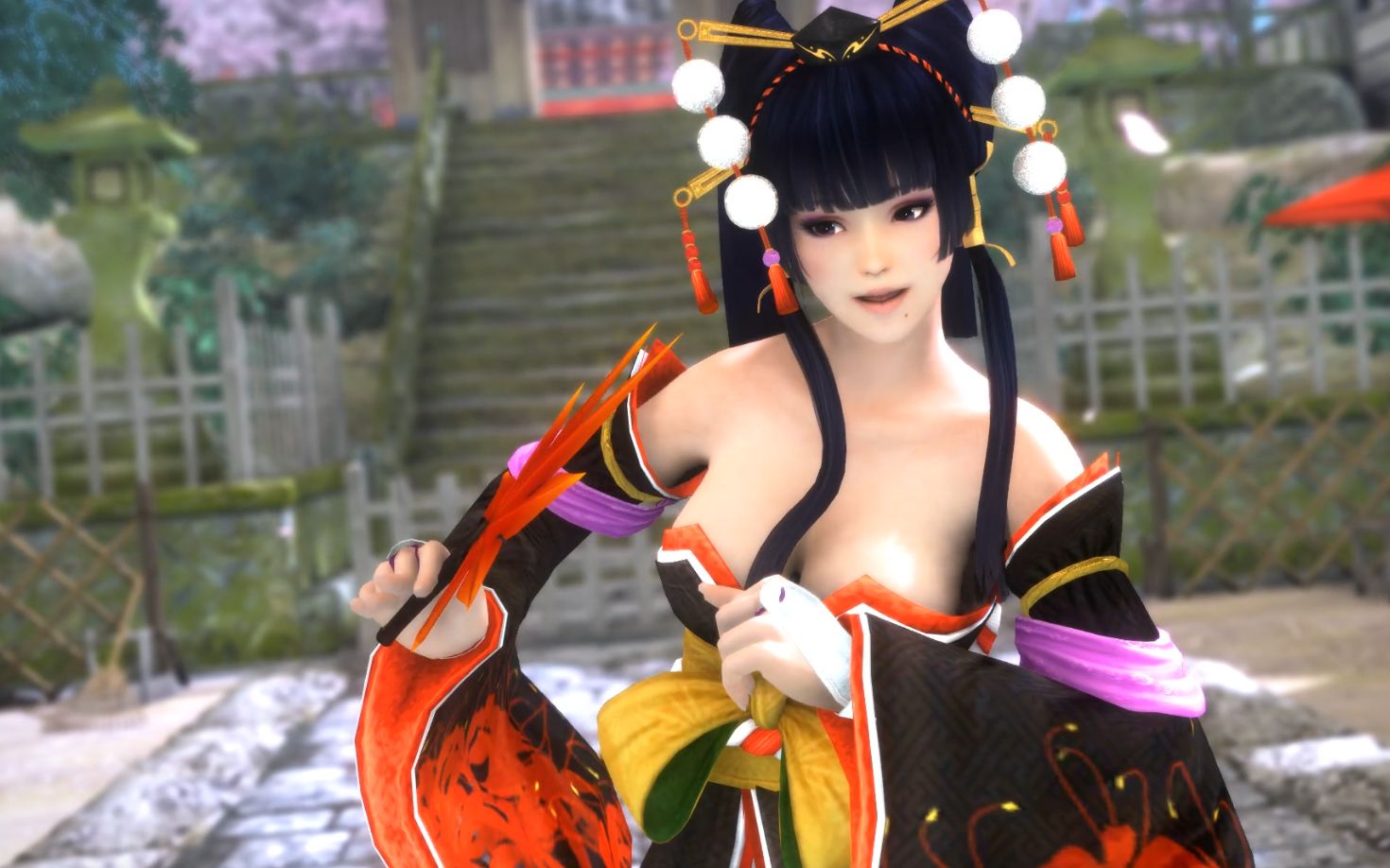 【doa_mmd】晓秋月明 谨贺新年!