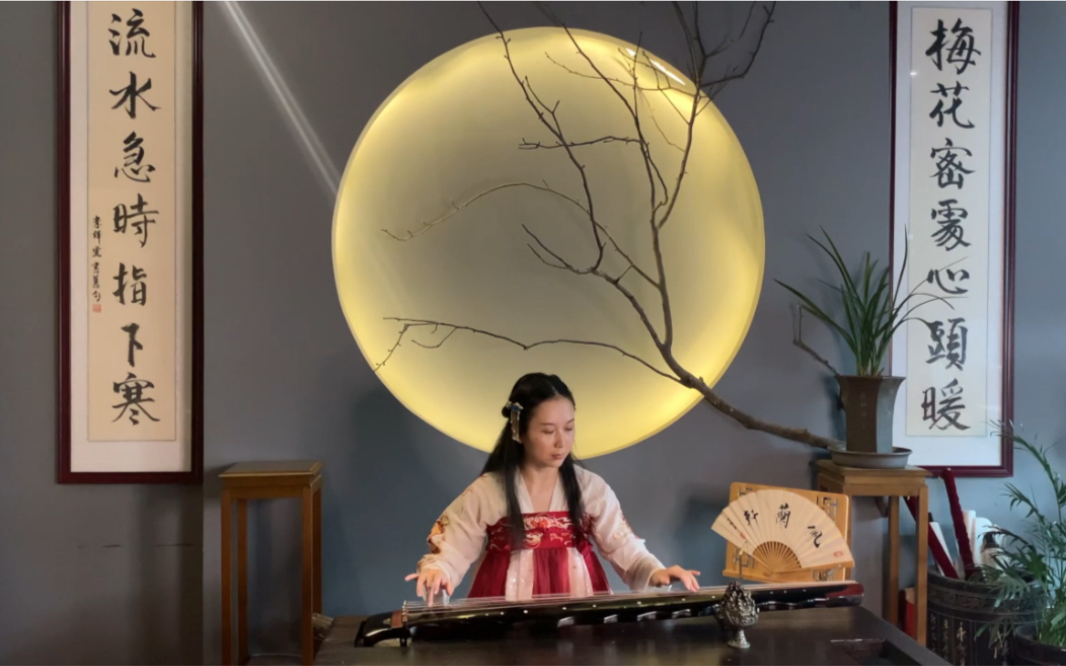 【古琴】《今后我与自己流浪》背影会解释我所有的去向～电影《哪吒》