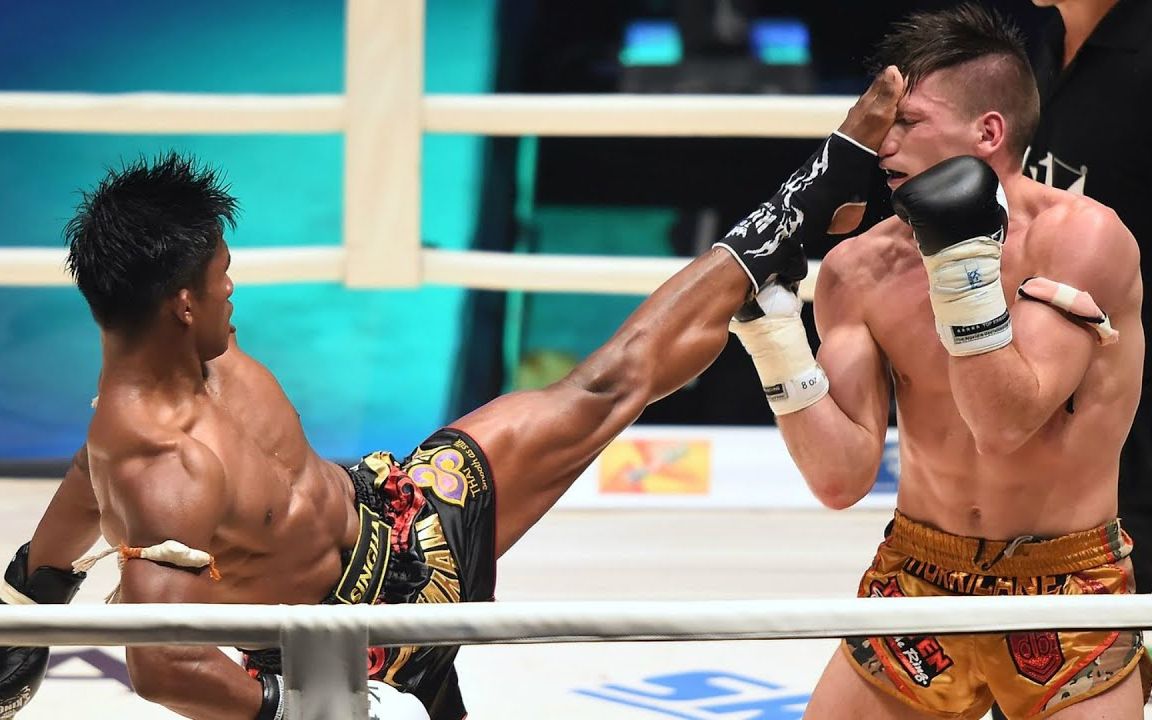 泰拳集锦播求的正蹬集锦