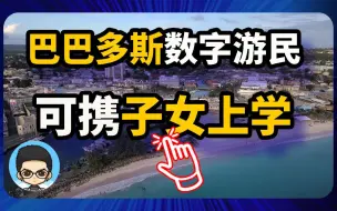 下载视频: 巴巴多斯热带天堂数字游民签证可携带子女上学