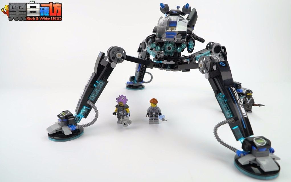 乐高lego★70611尼雅的水上战斗机甲【黑白评测】