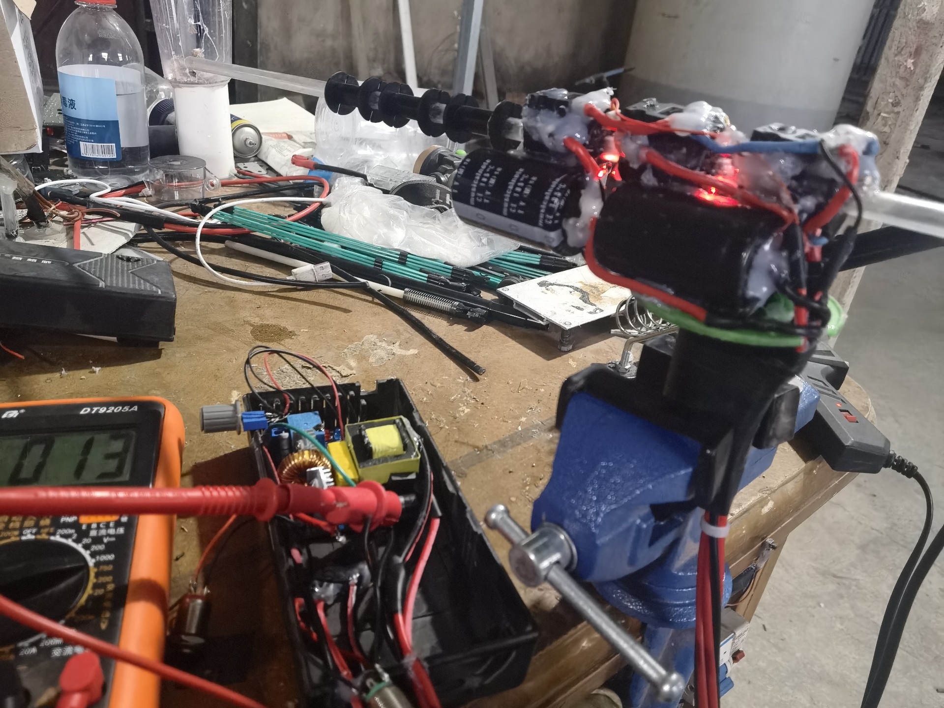 450v电磁炮打钢珠