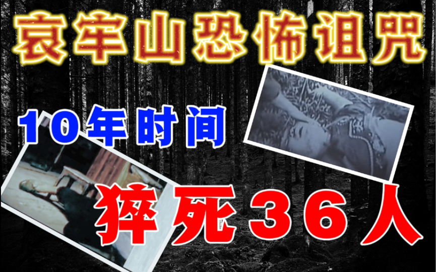 93年哀牢山下村民离死猝死事件,曾1天之内连死4人哔哩哔哩bilibili