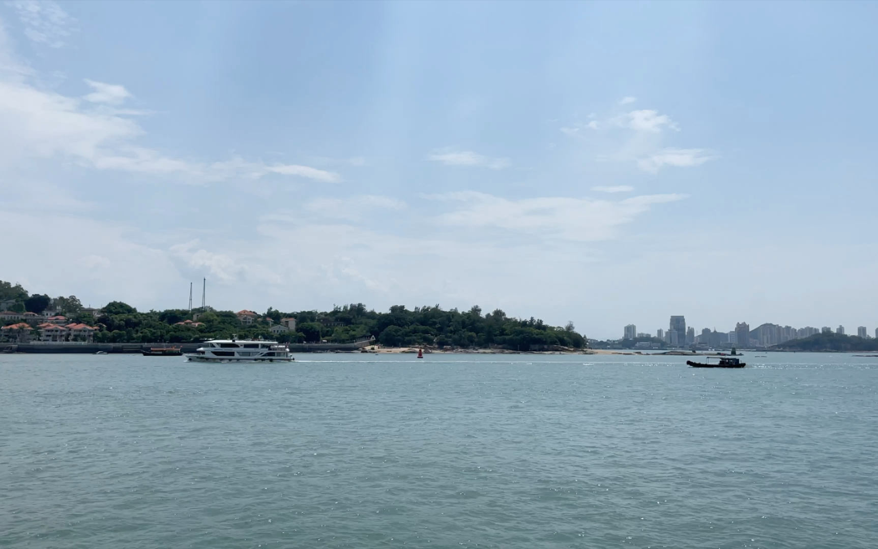 乘船|厦门 轮渡码头-鼓浪屿|夏季 晴天 午后|_哔哩哔哩_bilibili