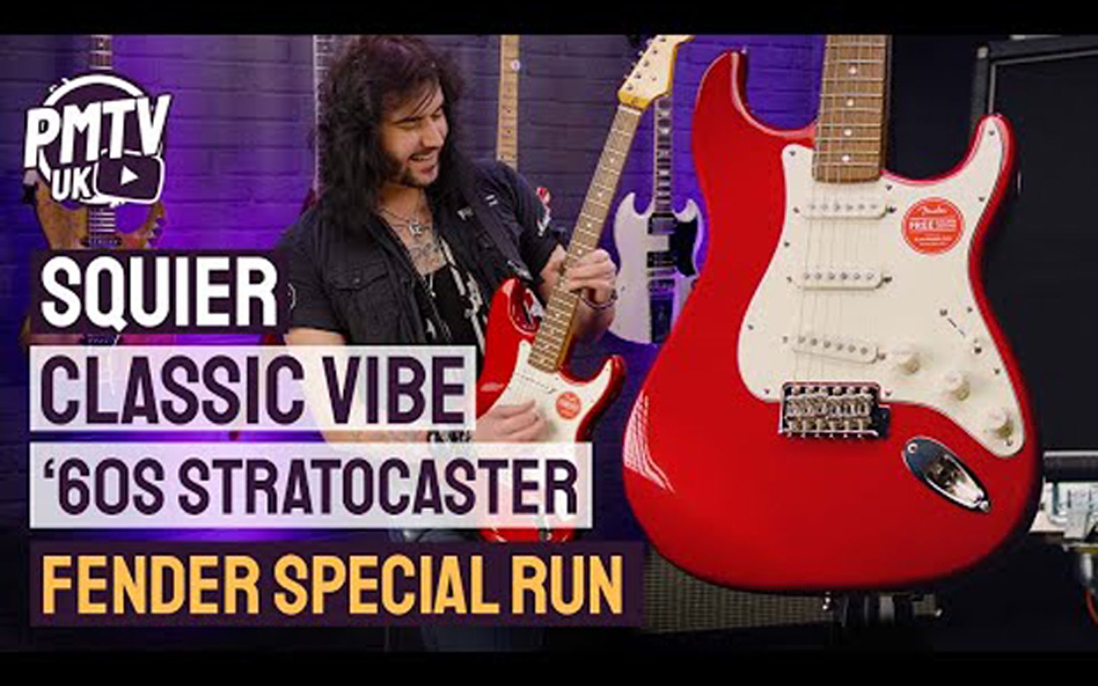 【电吉他评测】PMTVSquier FSR Classic Vibe 60s Stratocaster  以实惠的价格打造标志性的Strat美学!哔哩哔哩bilibili