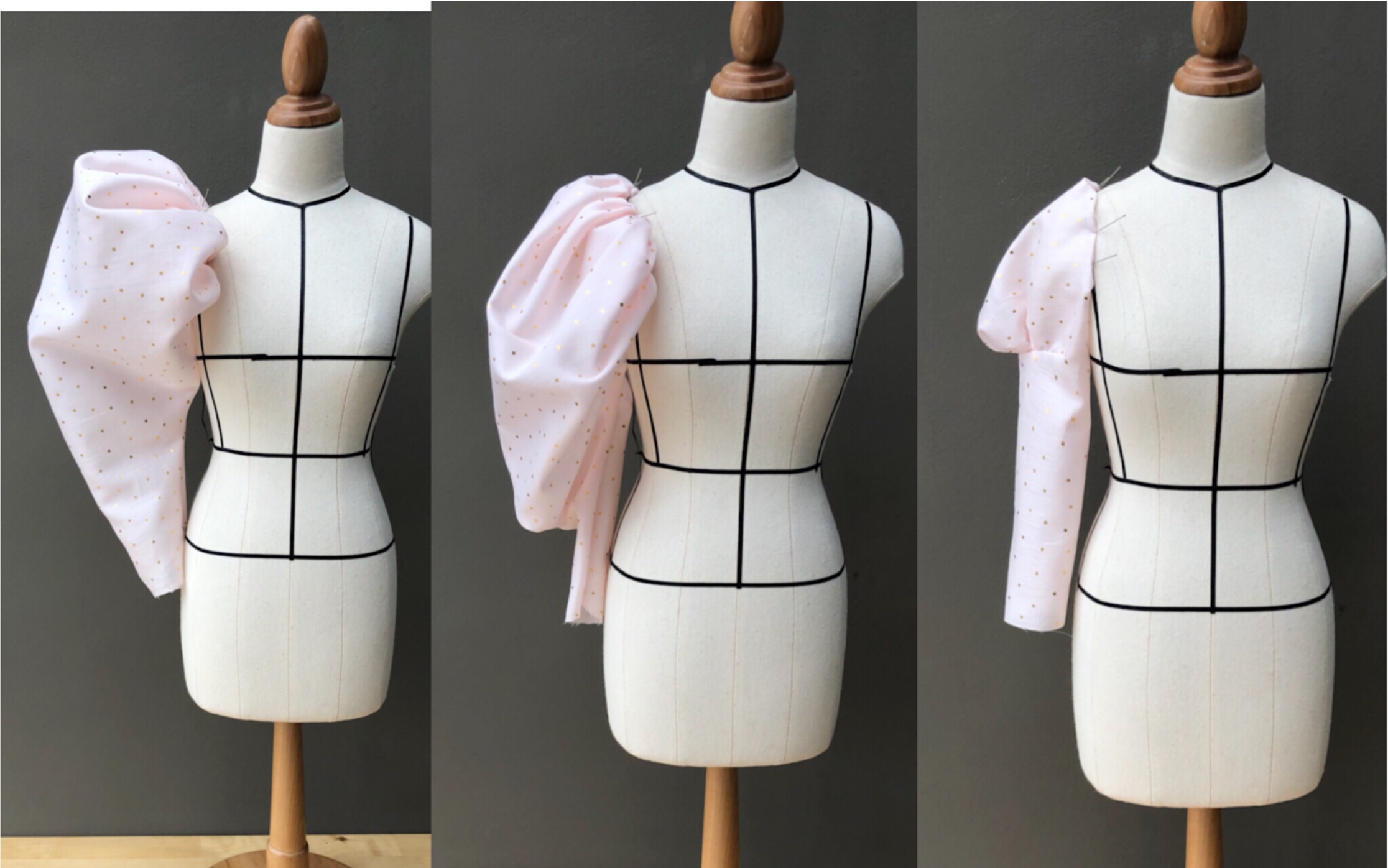 缝纫向-袖子变形几款不常见的欧式宫廷复古袖最原始的羊腿袖