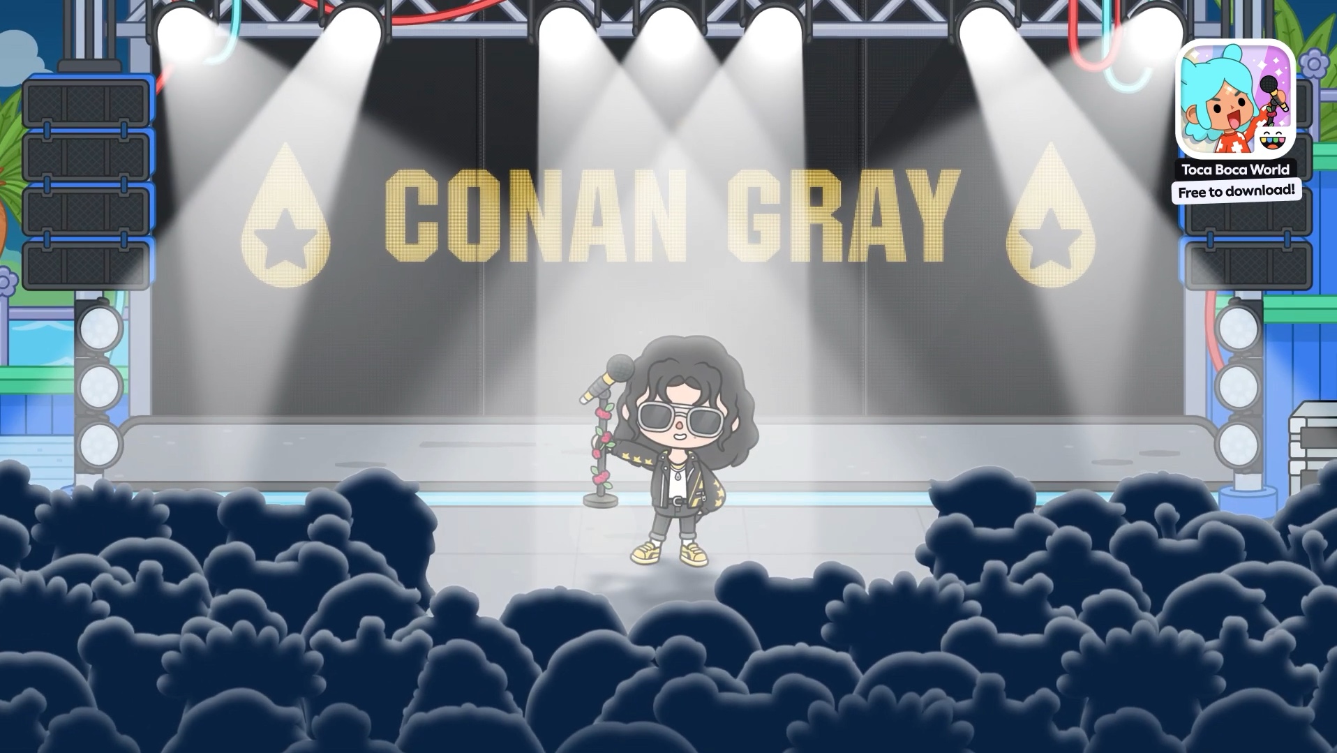 Conan Gray X Toca Boca|柯灰终于有了自己的游戏皮肤哔哩哔哩bilibili