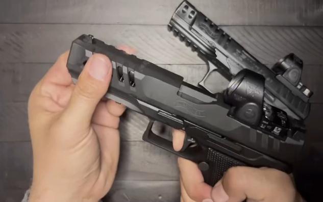 walther pdp比赛用全钢枪身-1000发后评论