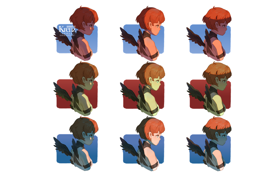 【绘画过程】krenz色彩九期l7作业