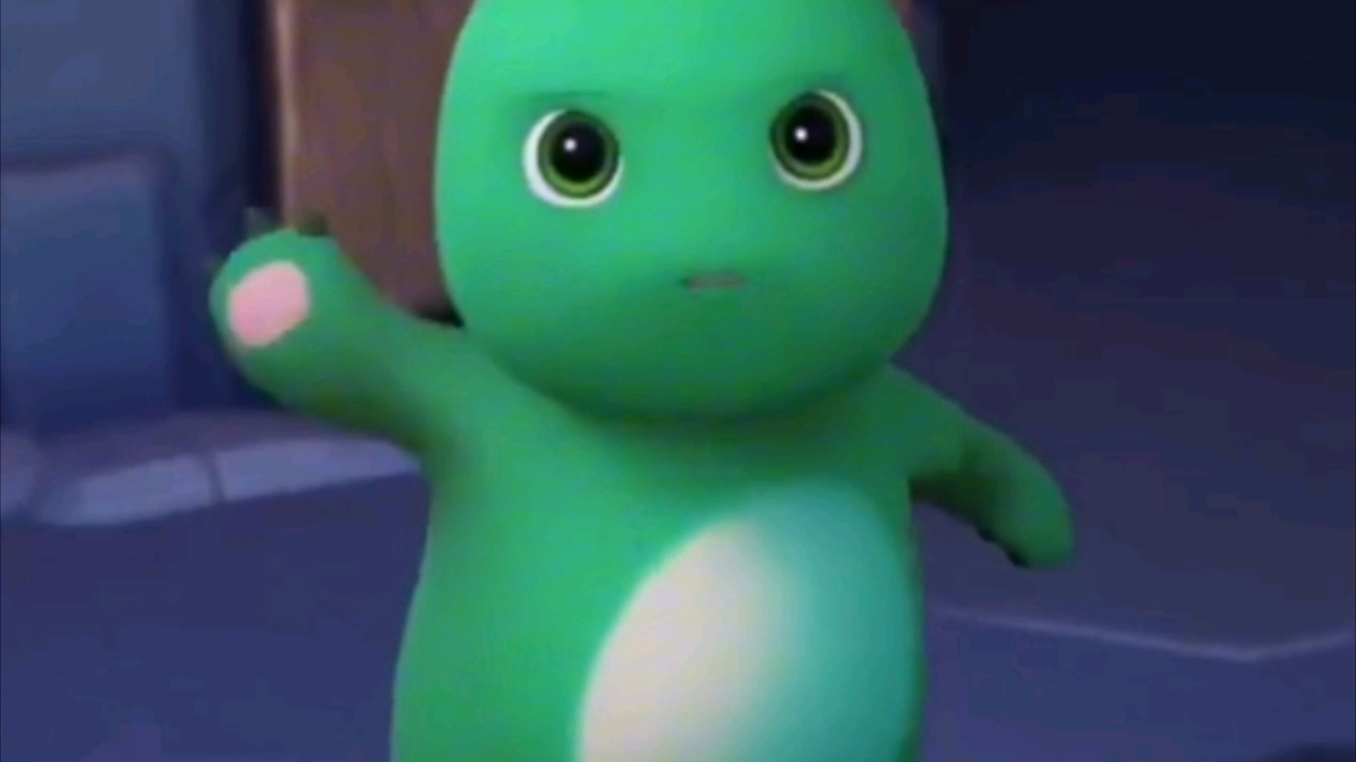 奶呼呼的小绿龙