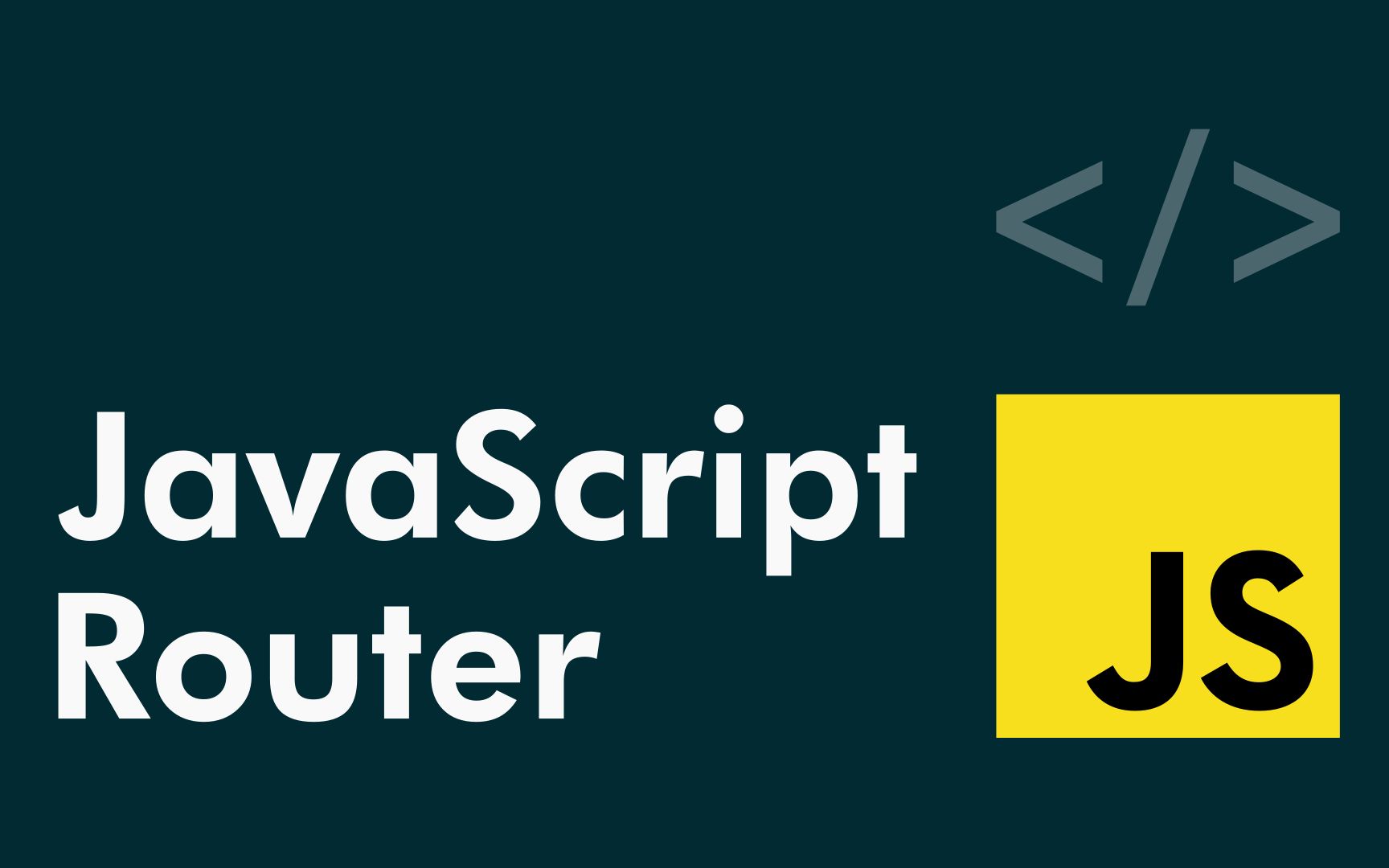 javascript spa router (原生js路由)