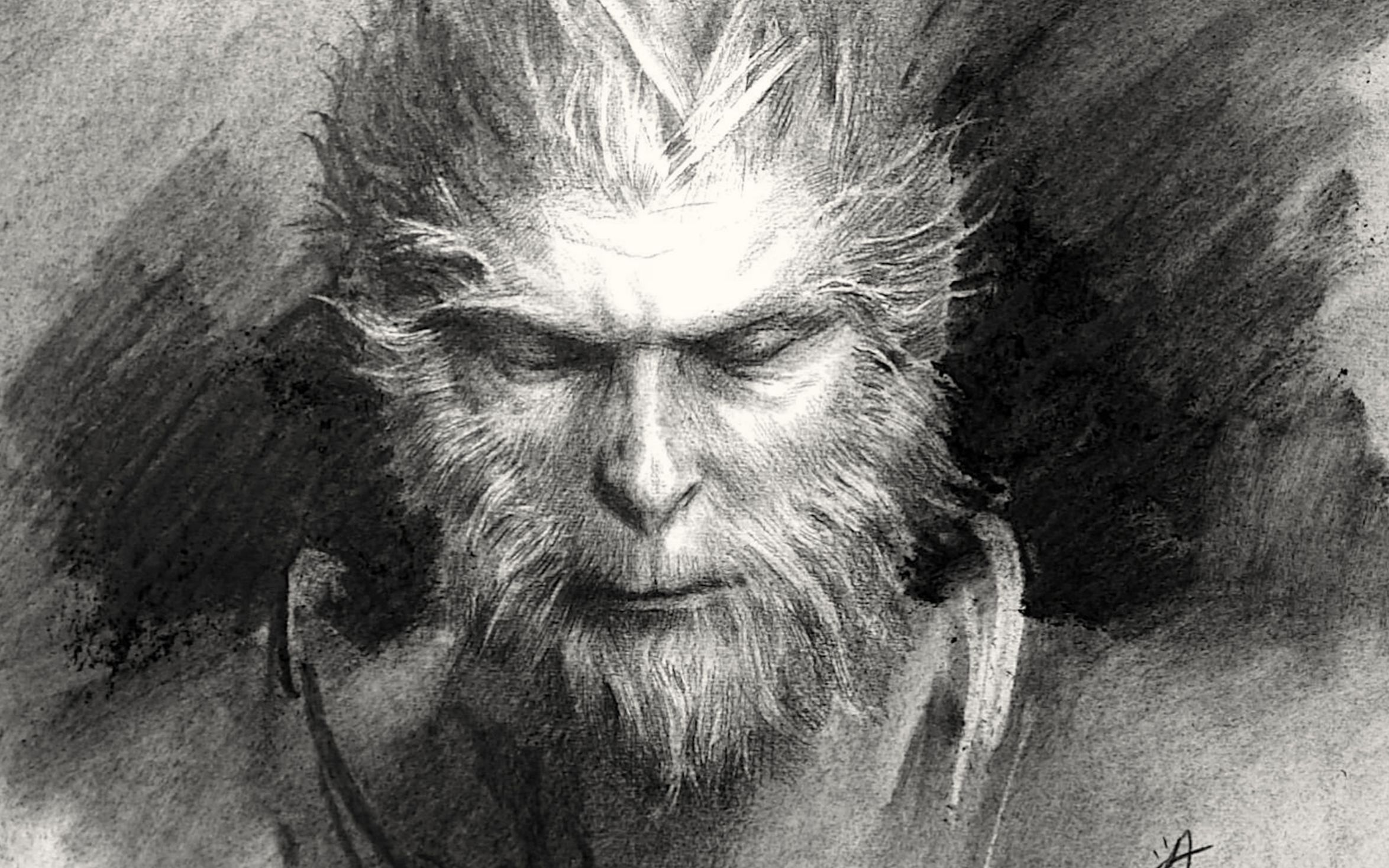 活动作品深夜速写大圣