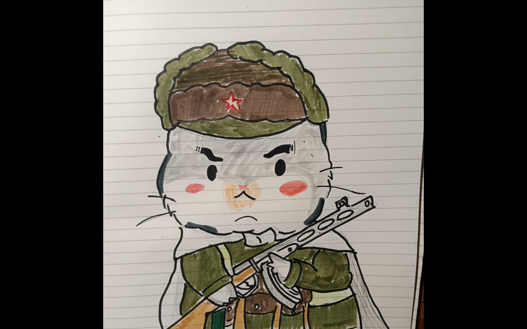 小约翰可汗当兵了!