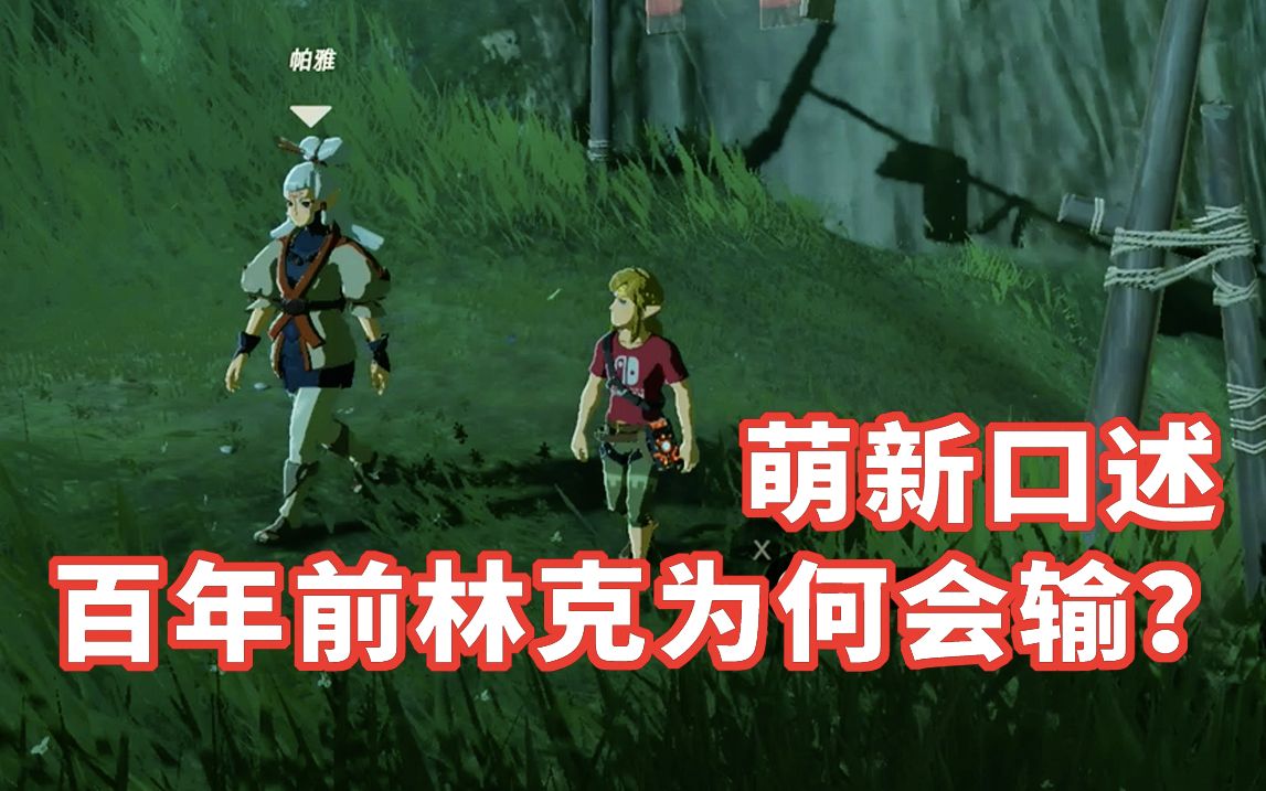 【塞尔达传说】送帕雅洗澡及林克百年前战败的原因!
