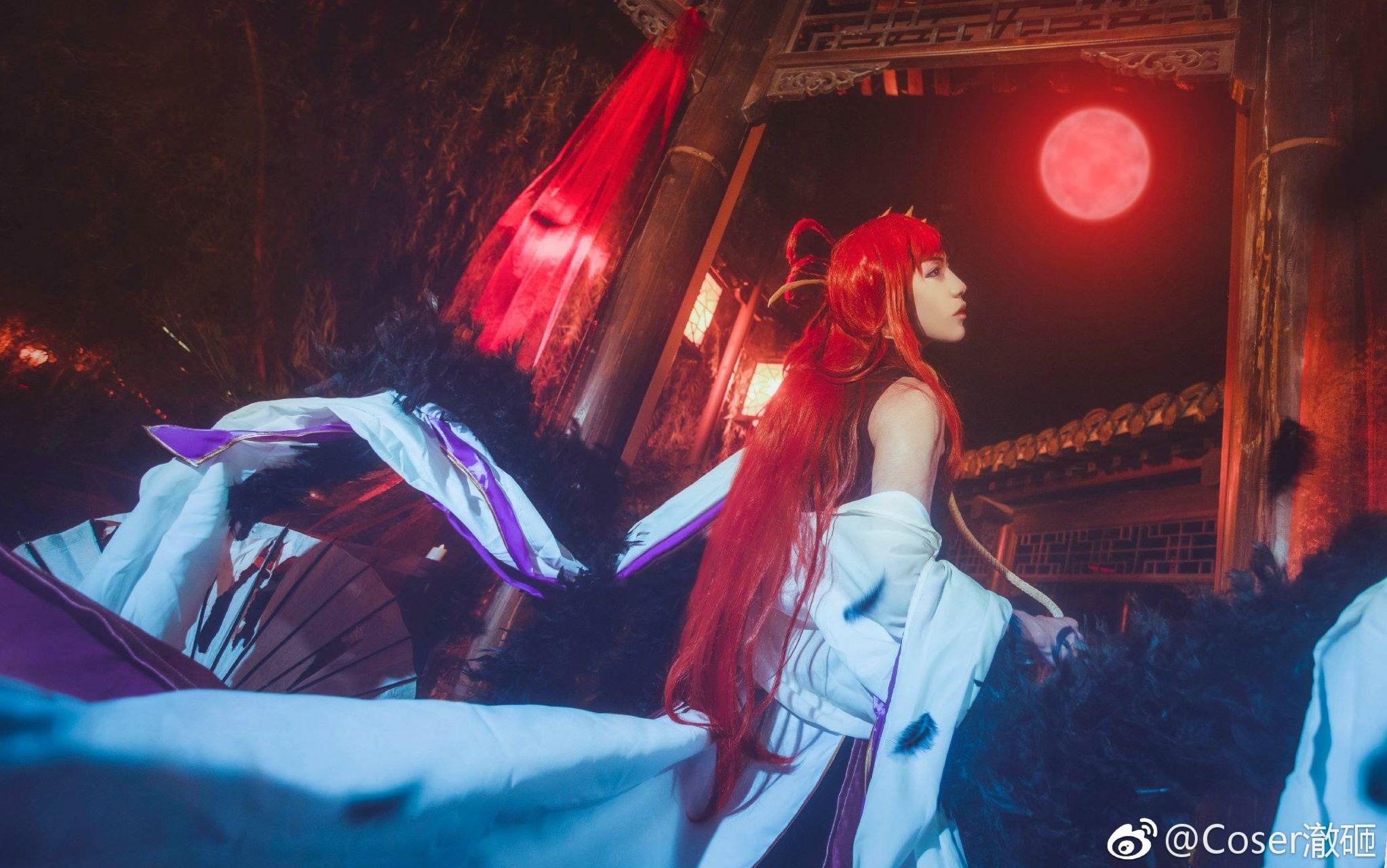 梦间集毒龙银鞭梅超风让人惊艳的cos