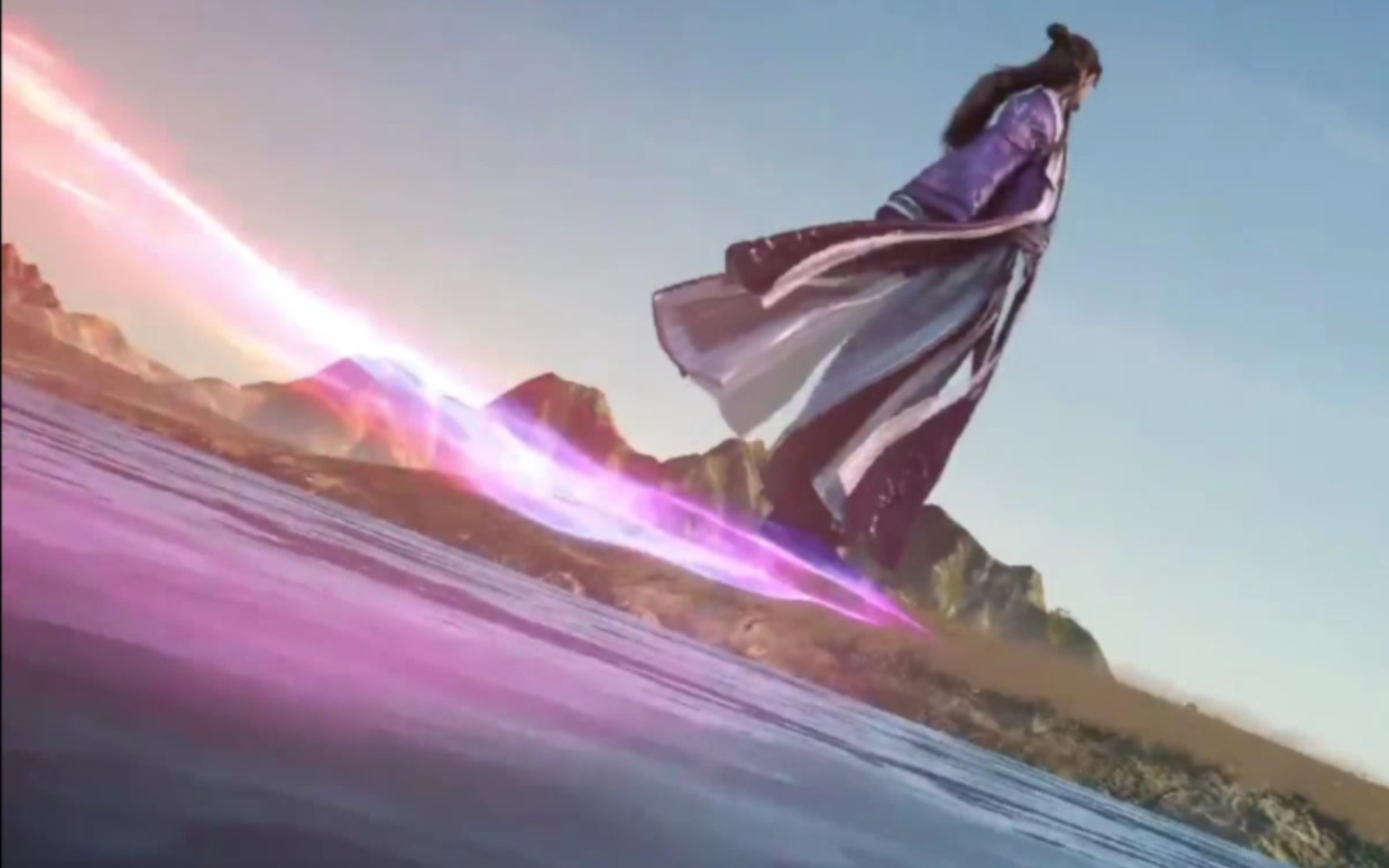 道剑仙御剑飞行有点盖聂残月谷那味了