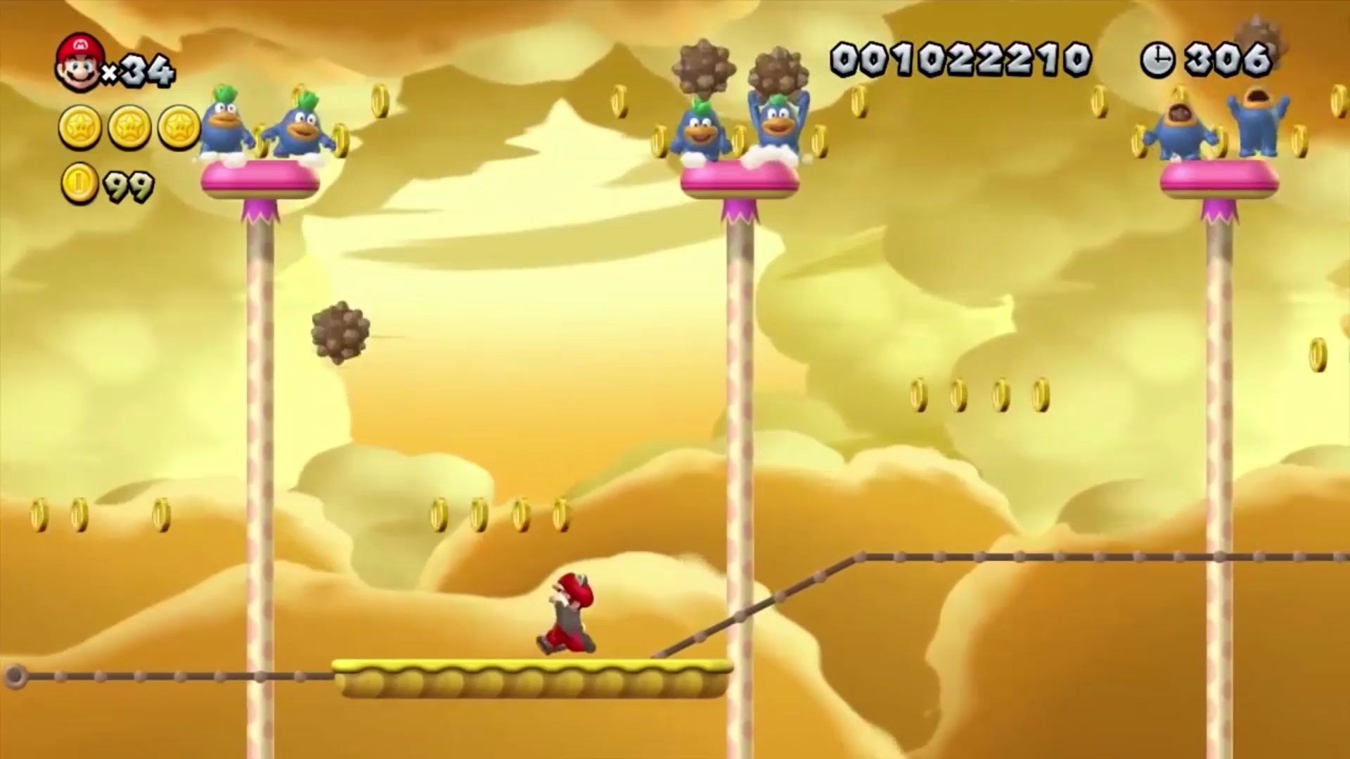 新超级马里奥兄弟u 甜点沙漠 2-5