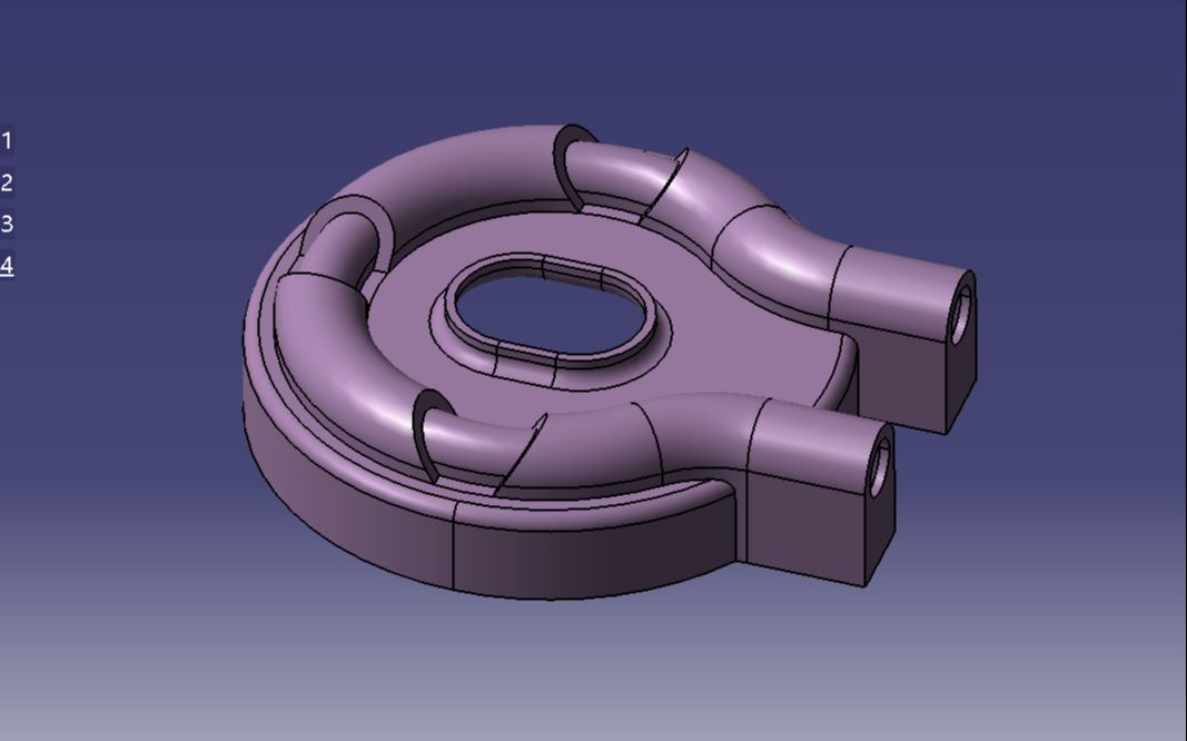 catia每日练习曲面建模