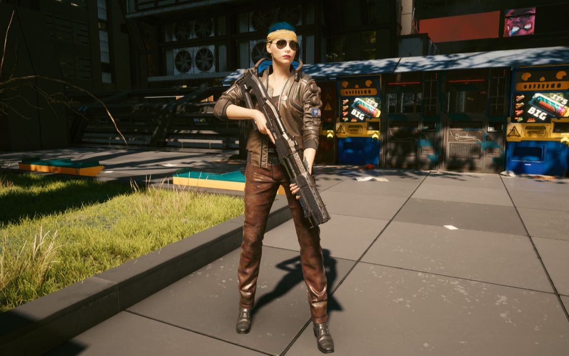 专业雇佣兵女强尼_哔哩哔哩bilibili_赛博朋克2077_实况解说