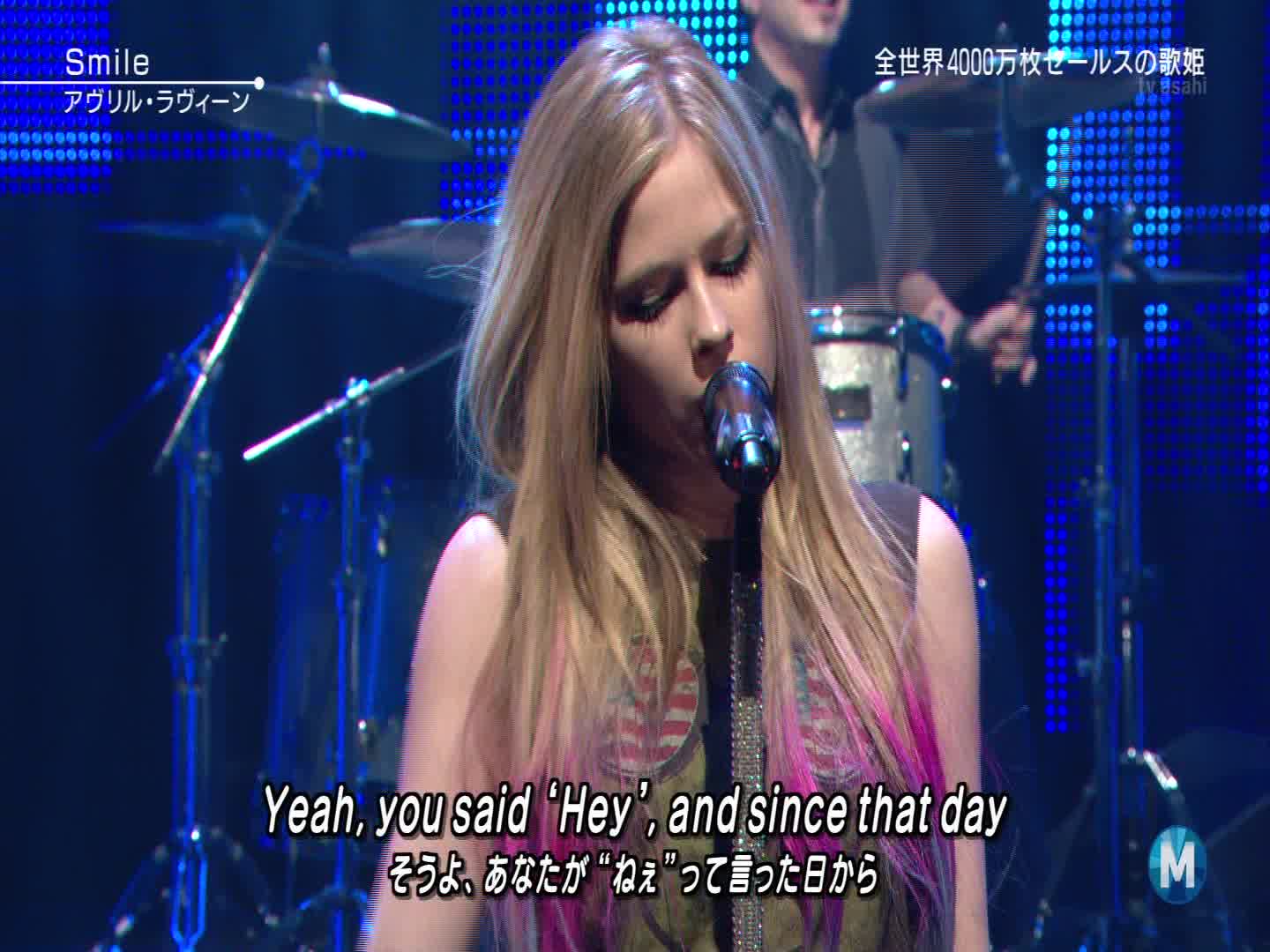 【艾薇儿】Avril Lavigne  Smile(现场版 )哔哩哔哩bilibili