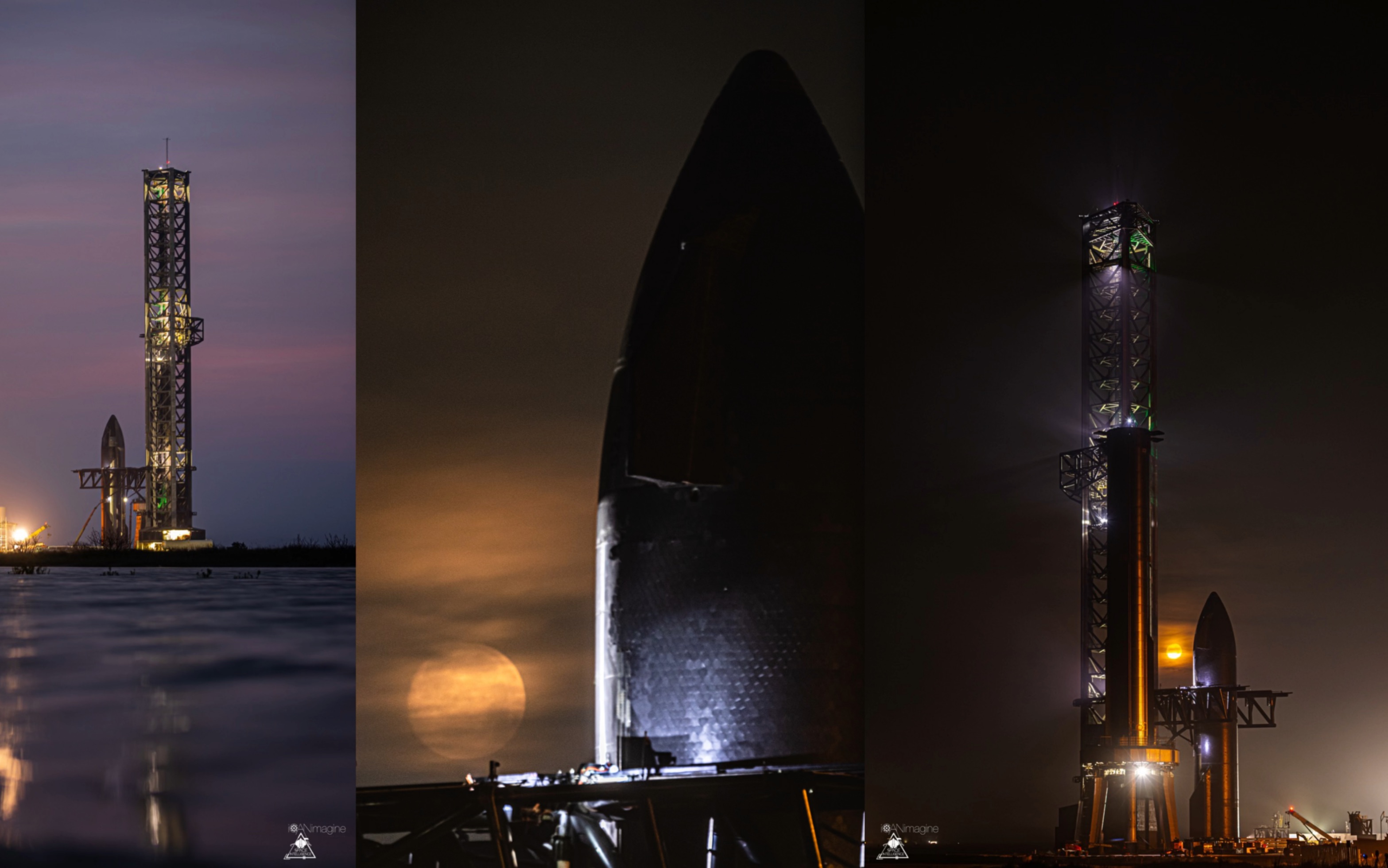 spacex星舰发射场这几天任务很繁忙各项工作都在进行.