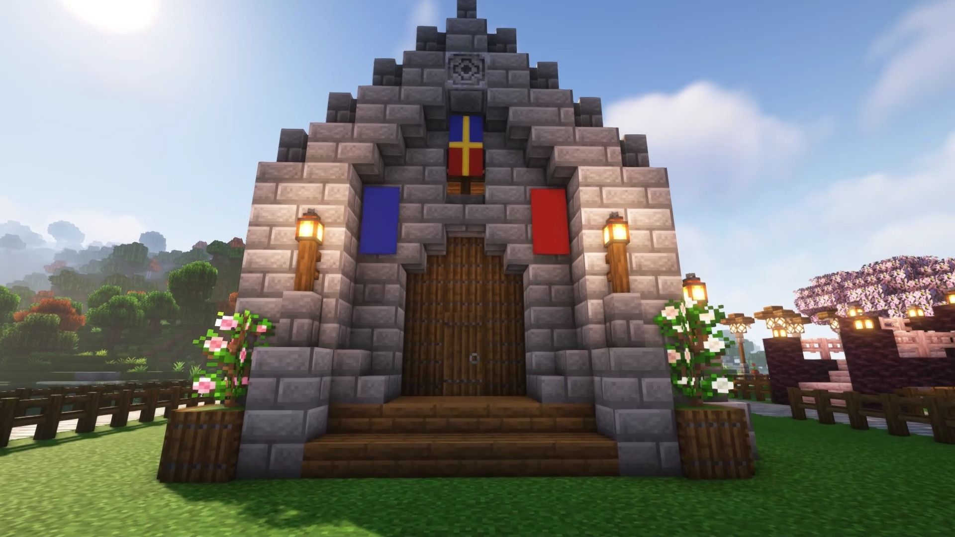 【minecraft】我的世界,小教堂