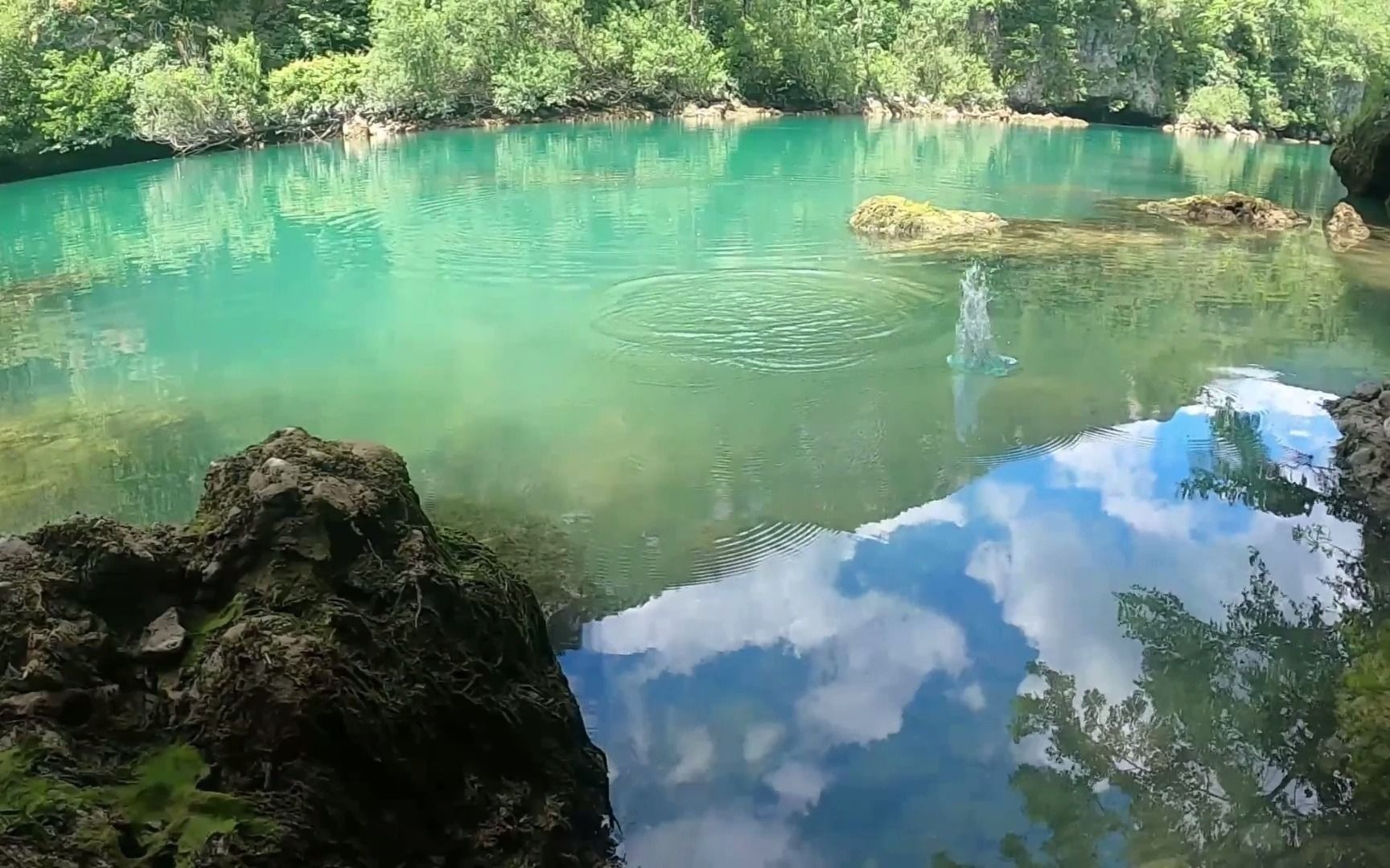 平静的湖水,神秘的声音,适合疗愈,瑜伽,冥想哔哩哔哩bilibili