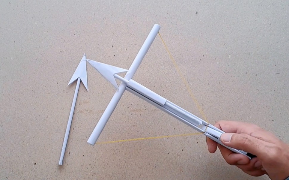 折纸弓箭可发射图片