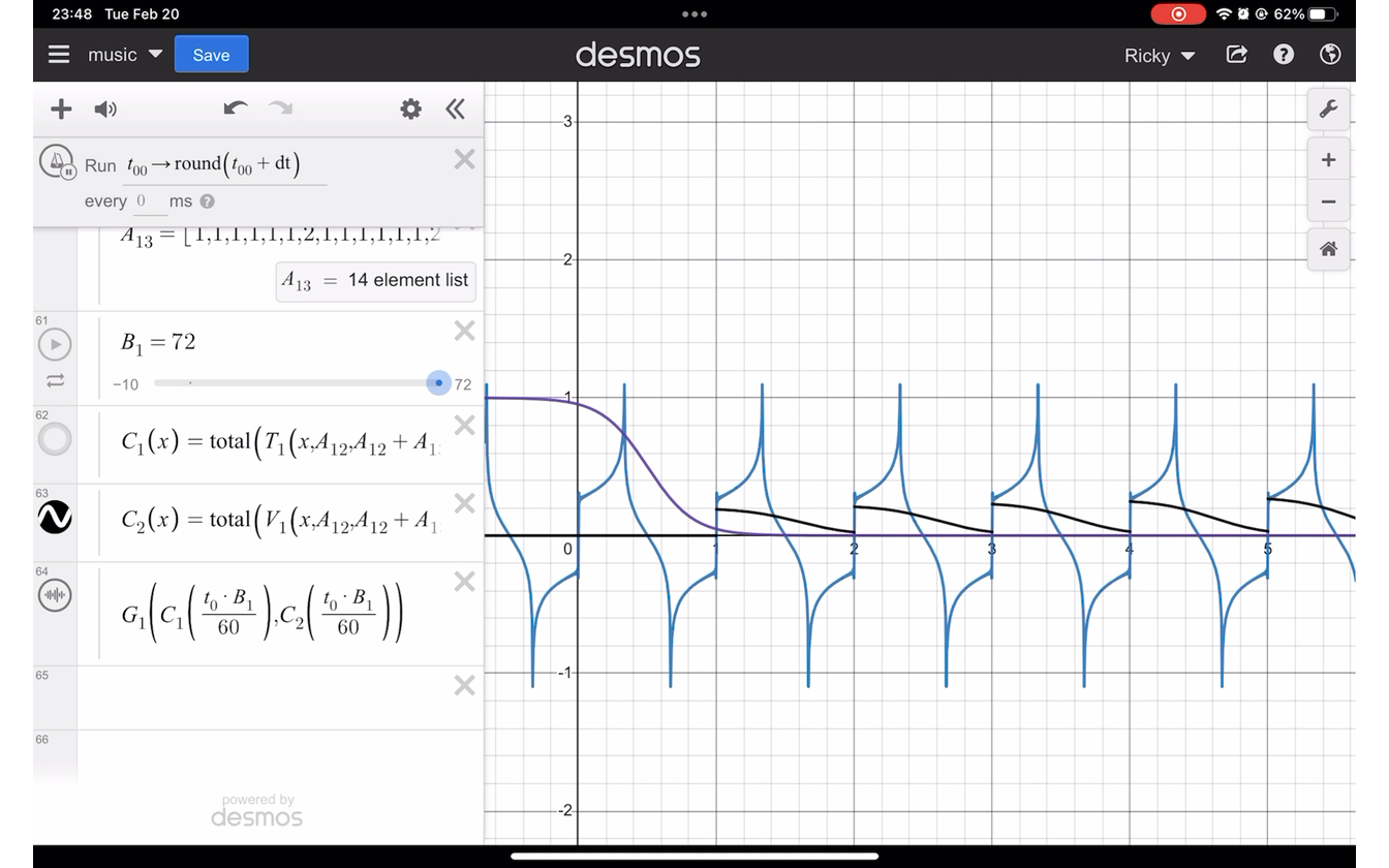 【desmos音乐】新增音色、音长及速度哔哩哔哩bilibili