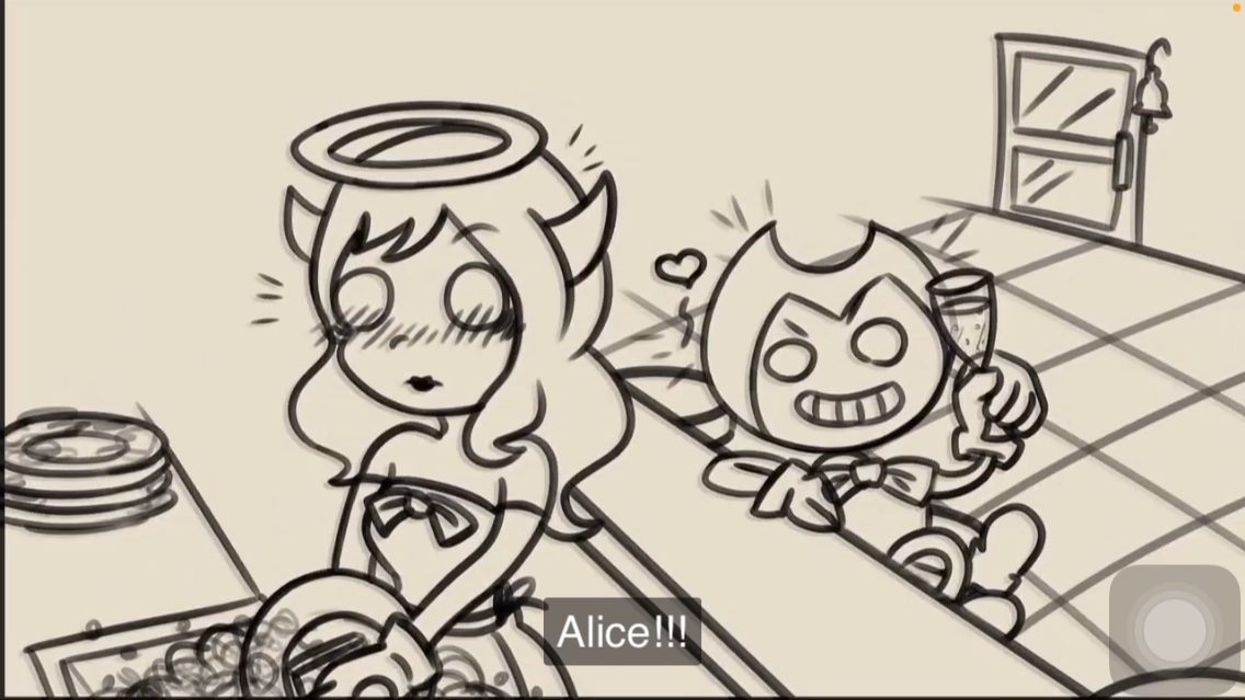 [图]【中英】Wet Willies | Bendy and the Ink Machine Animatic