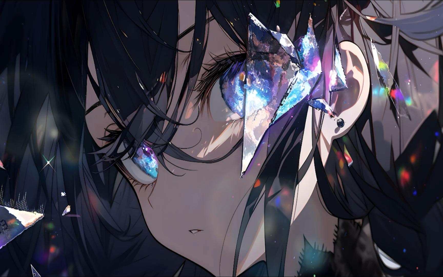 wallpaper engine 动态壁纸推荐#23 棱镜少女 4k