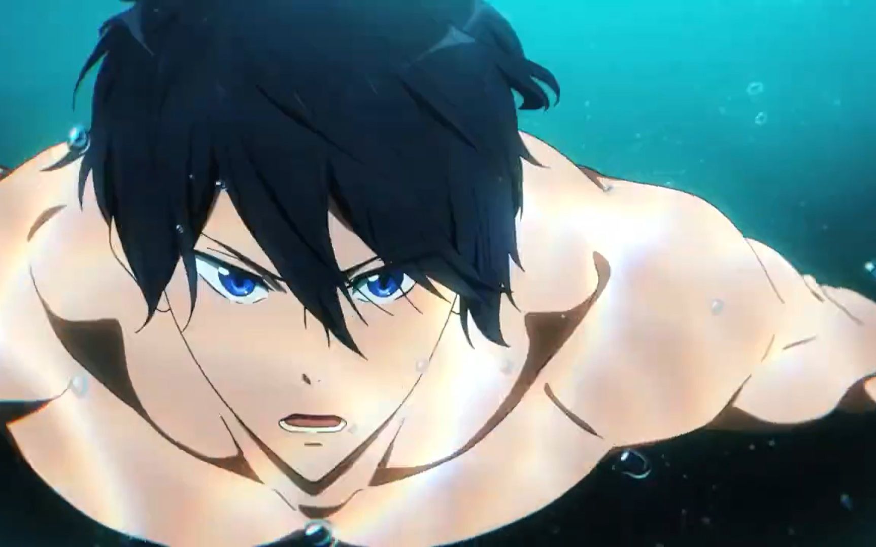 京阿尼游泳番!动画电影《剧场版 Free!the Final Stroke》前篇发布预告,讲述游泳和青春的故事哔哩哔哩bilibili