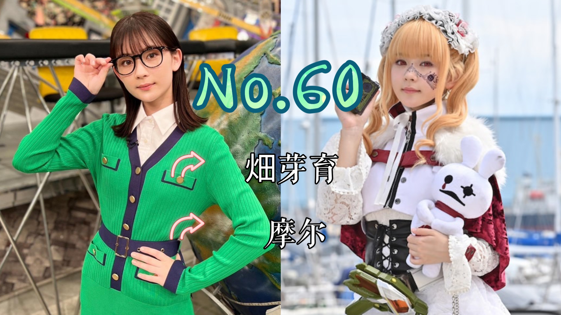 【J】【特摄女神纪念册】No.60 畑芽育丨剧场版 假面骑士01 REAL*TIME 摩尔 / 假面骑士亚巴顿哔哩哔哩bilibili