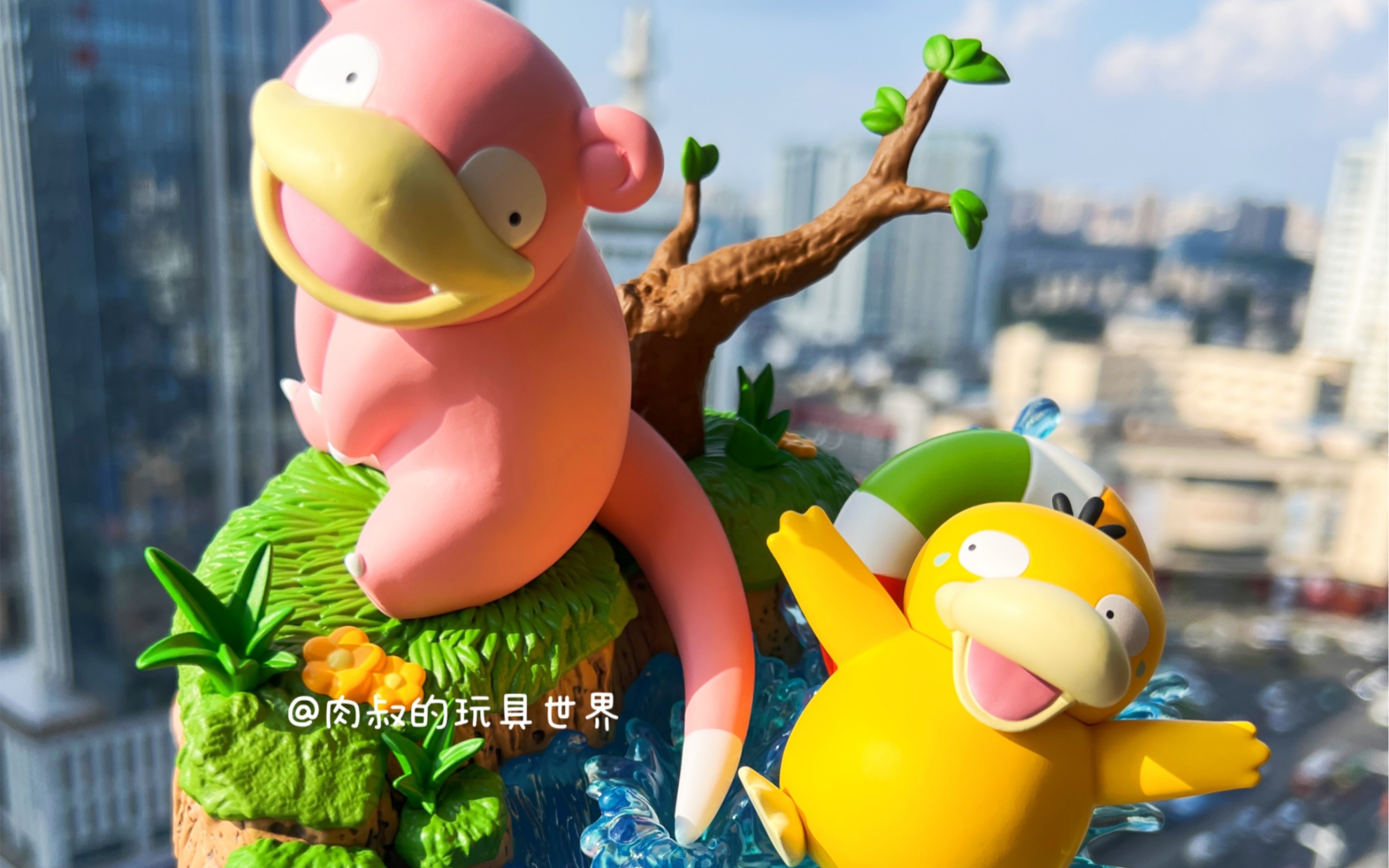 呆呆兽和可达鸭组合在一起,又呆又可爱啊05