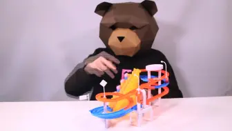小猪佩奇第四季 小猪佩奇玩具全集之轨道拼装玩具滑滑梯
