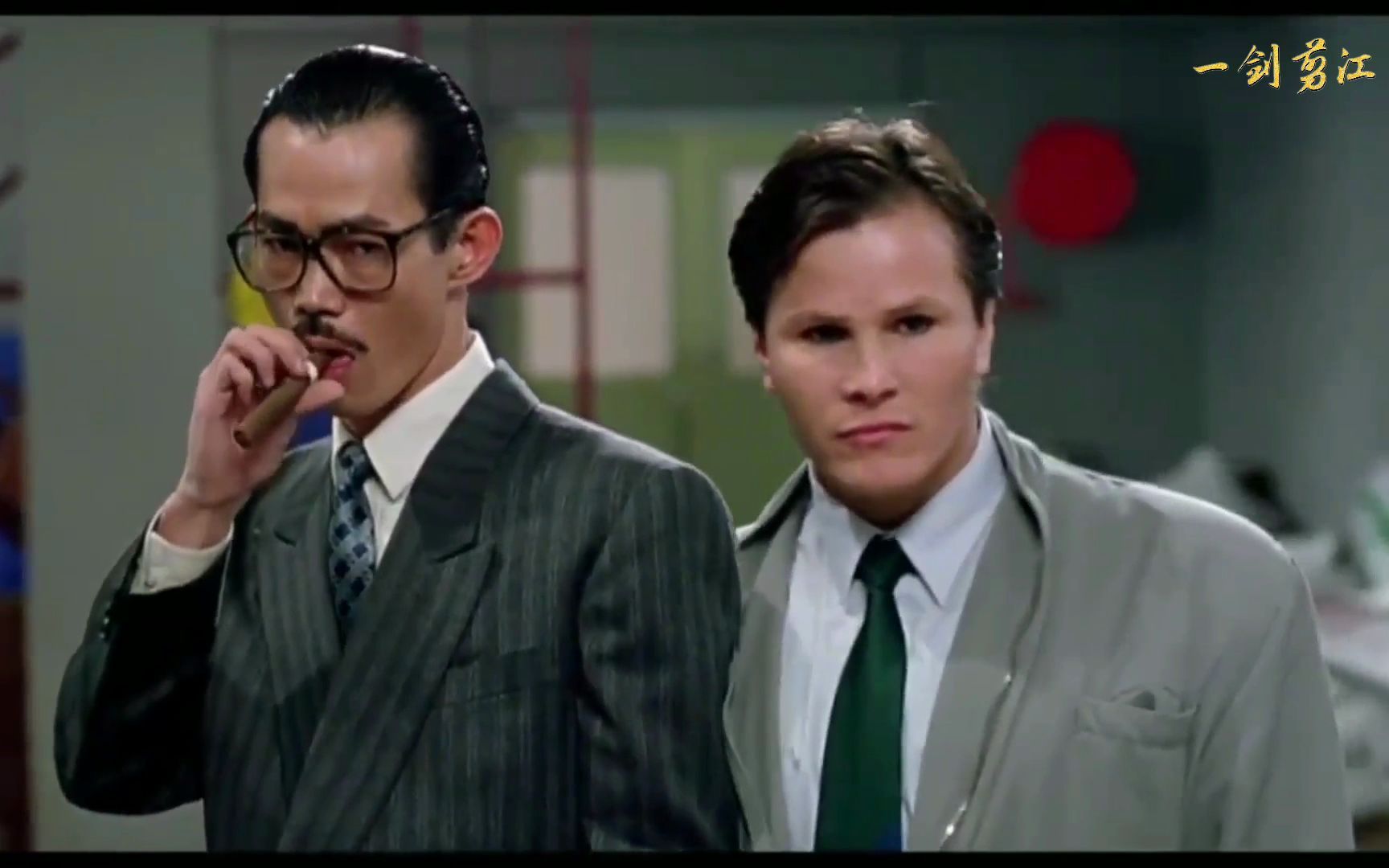 盘点元华扮演的7大豪横角色,西装配雪茄,打架必须输_哔哩哔哩_bili