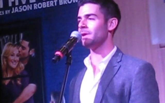 [图]"Shiksa Goddess" Adam Kantor at The Last Five Years 2013 CD release