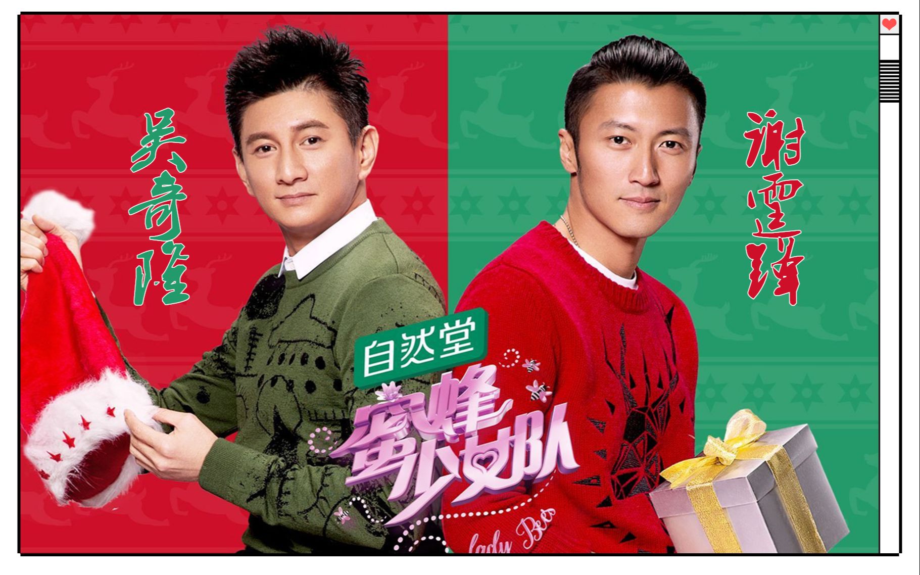 龙凤斗吴奇隆谢霆锋蜜蜂少女队