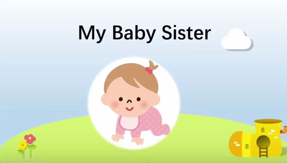 [图]英语故事1 My Baby Sister