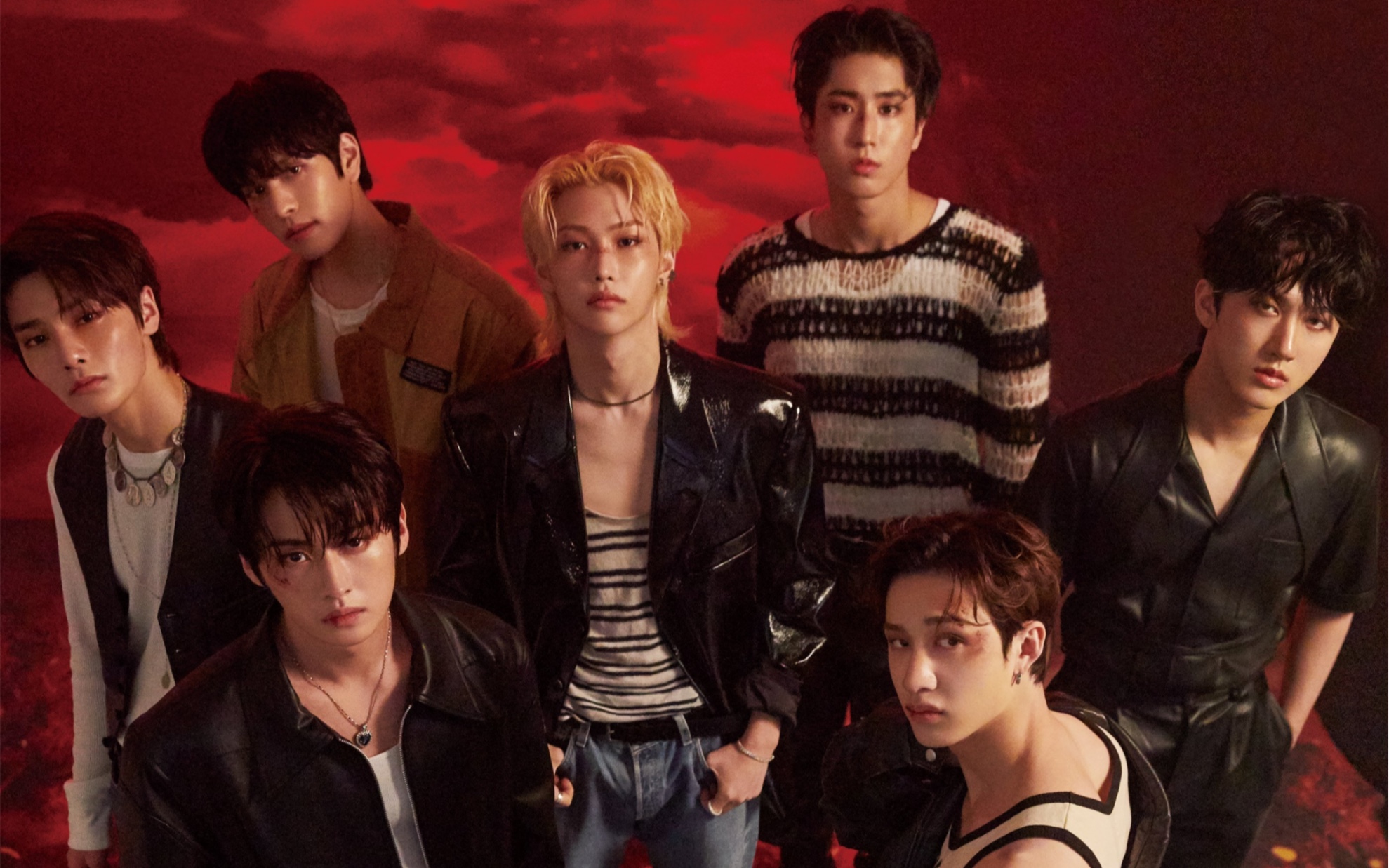 【stray kids】1stlook kingdom special behind特别画报拍摄花絮