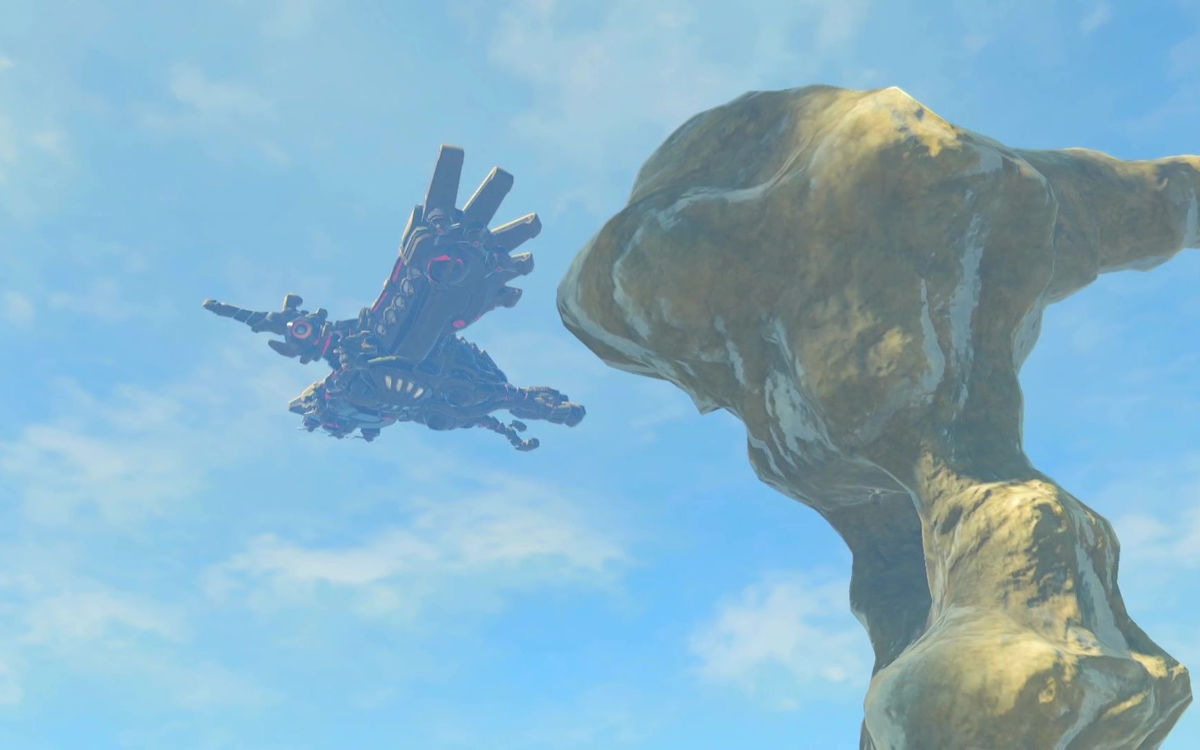 【鸟】神兽 瓦·梅德 塞尔达传说·旷野之息 boss战 风咒盖侬_哔哩