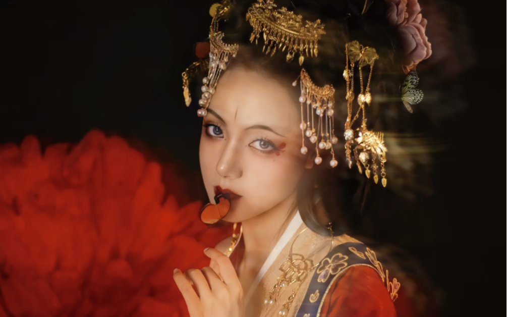 活动作品你见过牡丹花妖吗