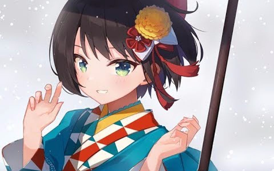 搬运熟肉大正鸭鸭荞麦面师傅大空昴的新年衣装发布会