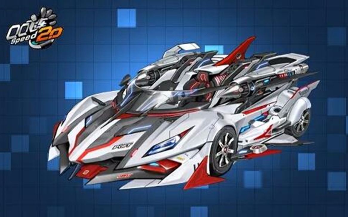 qq飞车朕哥2000多就可以包的s车终极银天使数据顶级手感好连续怼8辆